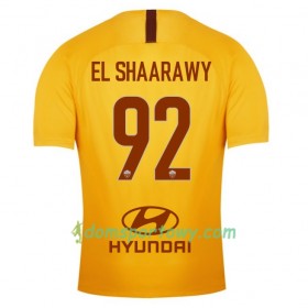 Koszulka AS Roma El Shaarawy 92 Trzeci Koszulki Piłkarskie 2018-2019 Krótki Rękaw